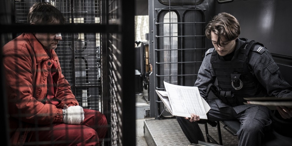 Tomasz Zietek oraz Ireneusz Czop w filmie 'Konwój'. Premiera 13 stycznia 2017 roku.