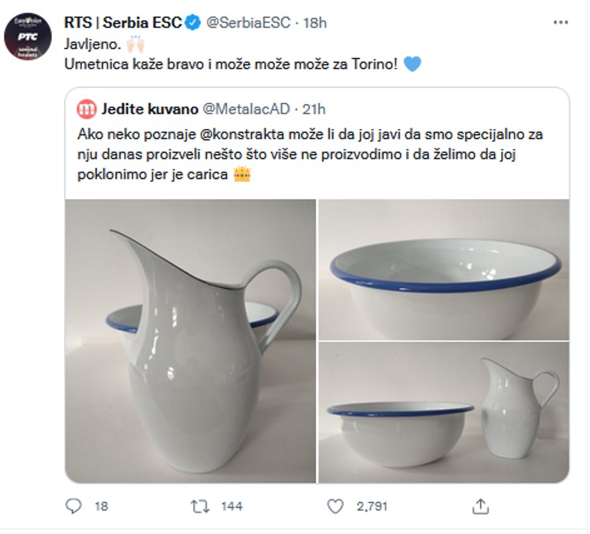 Posuđe za Konstraktu