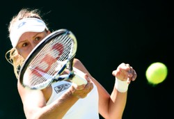 Wimbledon: Magda Linette odpadła z debla