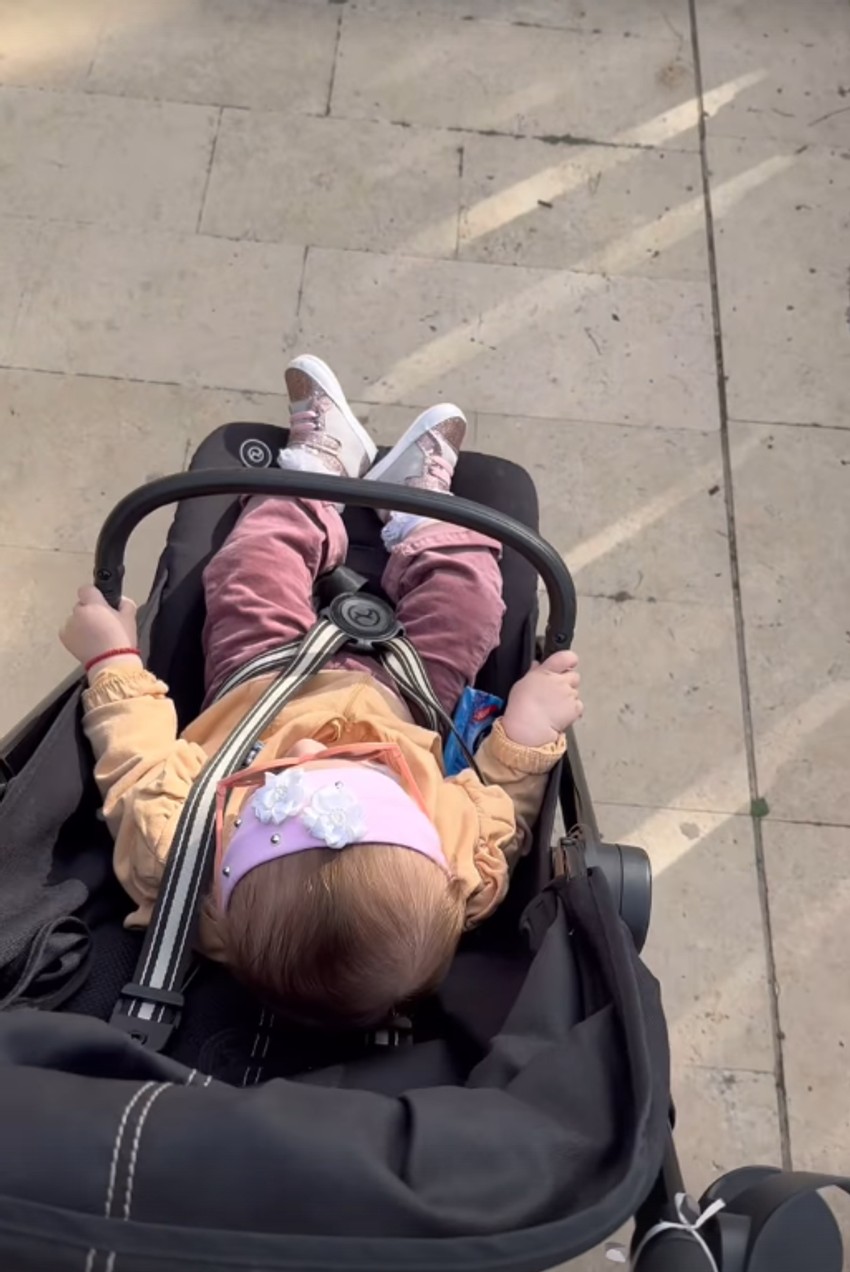 Filip Car sa ćerkicom