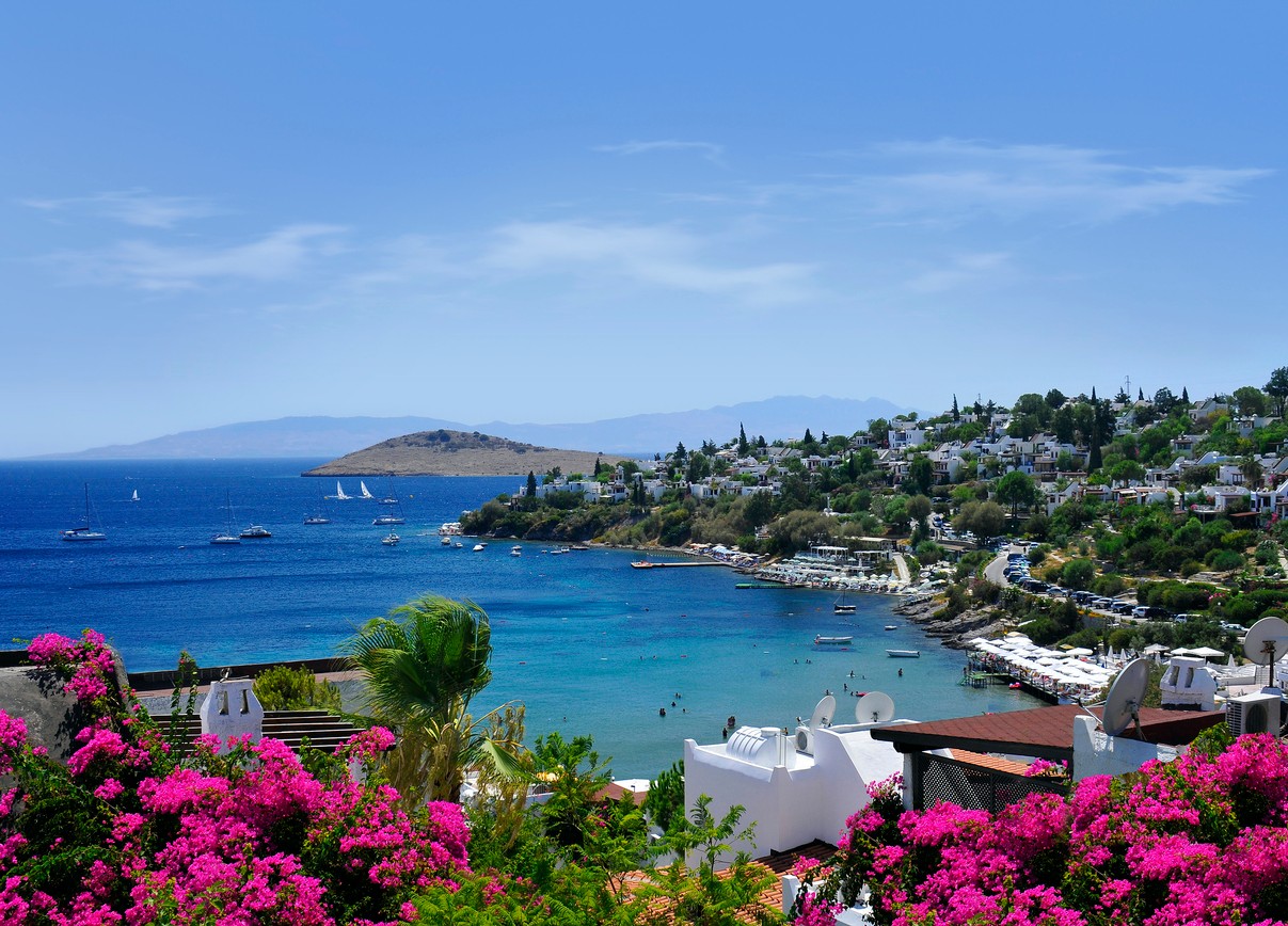 Populárne turecké letovisko Bodrum.