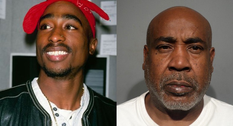 Tupac Shakur(gauche) et Duane « Keffe D » Davis