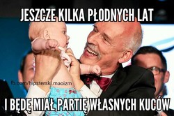 Korwin-Mikke płodzi własną partię. MEMY DNIA