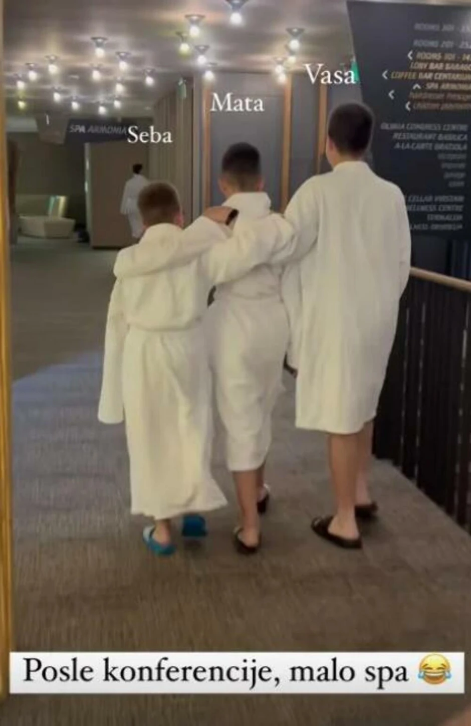 Mina i Ognjen poveli i njegovog sina na odmor