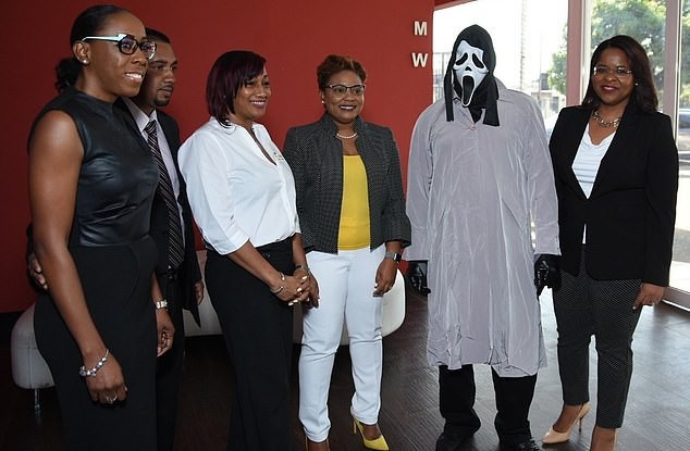 Lottery winner turns up in mask to avoid being recognised by money-thirsty relatives