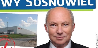 Prezydent Sosnowca idealny w reklamie