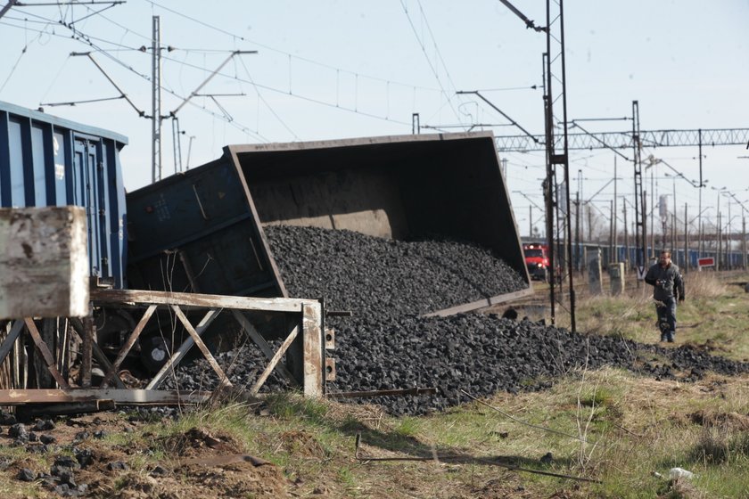 Pociąg towarowy wykoleił się w Gdańsku