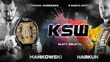 KSW 34: bilety już w sprzedaży. Gala 5 marca w Warszawie
