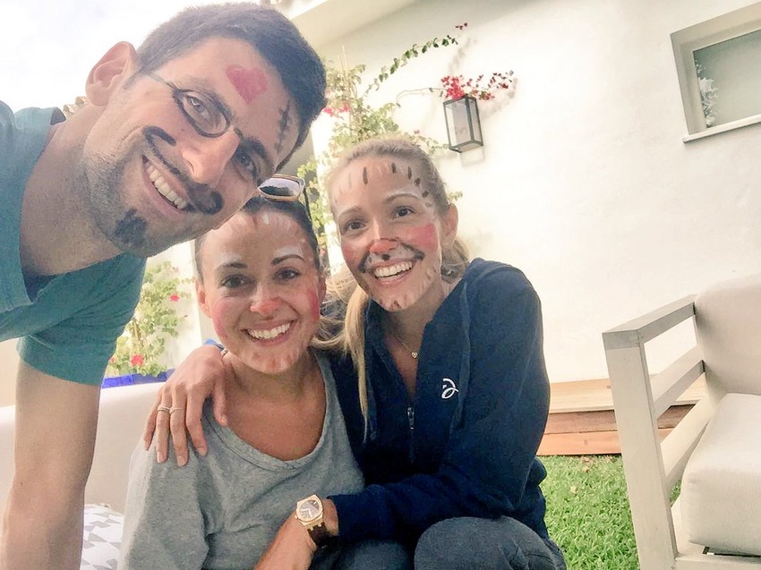 Đokovići slave Stefanov rođendan