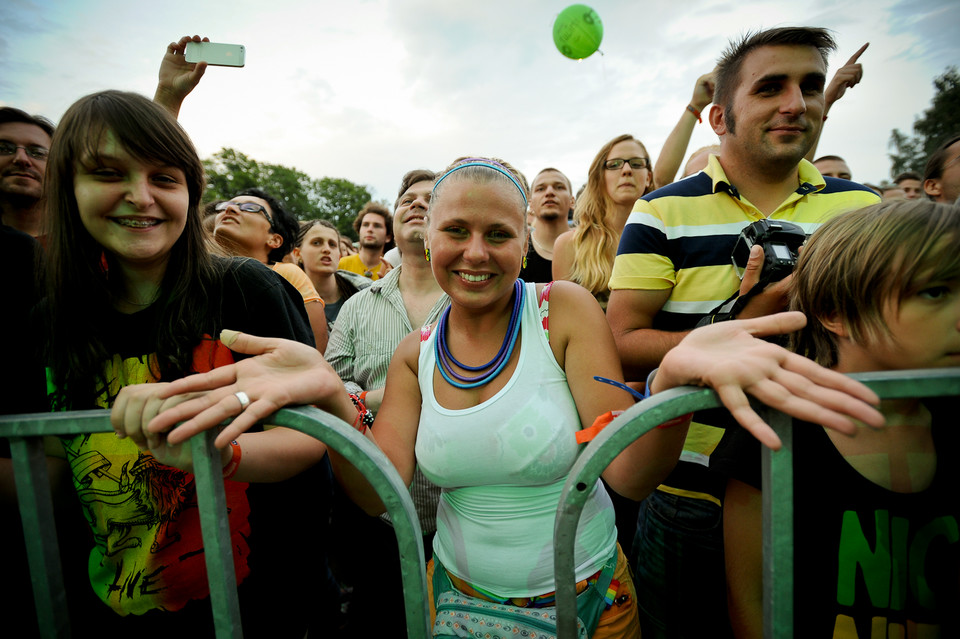 Publiczność na Ostróda Reggae Festival 2013 - dzień pierwszy