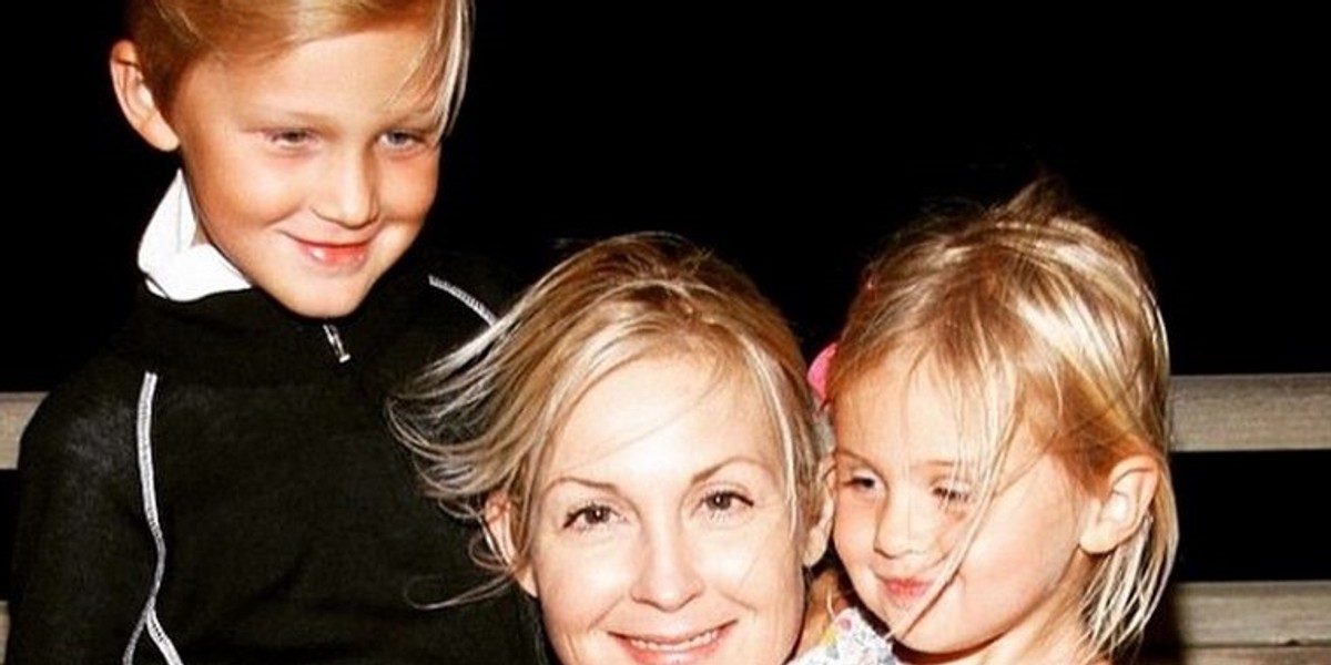 Kelly Rutherford z dziećmi