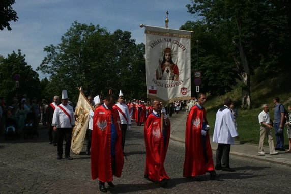 Procesja Bożego Ciała w Krakowie