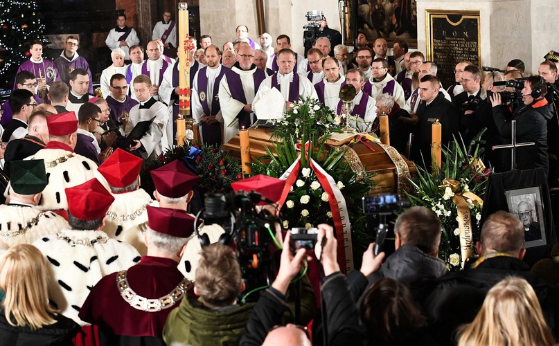 Uroczystości pogrzebowe w Krakowie