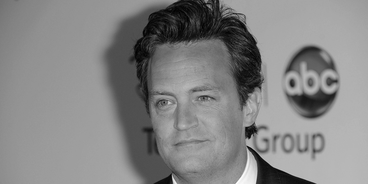 Matthew Perry, jedna z gwiazd serialu "Przyjaciele"