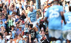 Klasyczny hat-trick Erlinga Haalanda. Cztery mecze i cztery zwycięstwa Manchesteru City