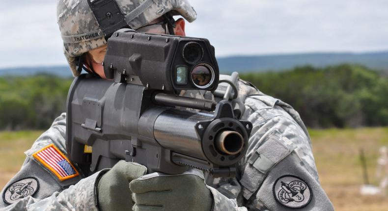 XM25 smart grenade launcher