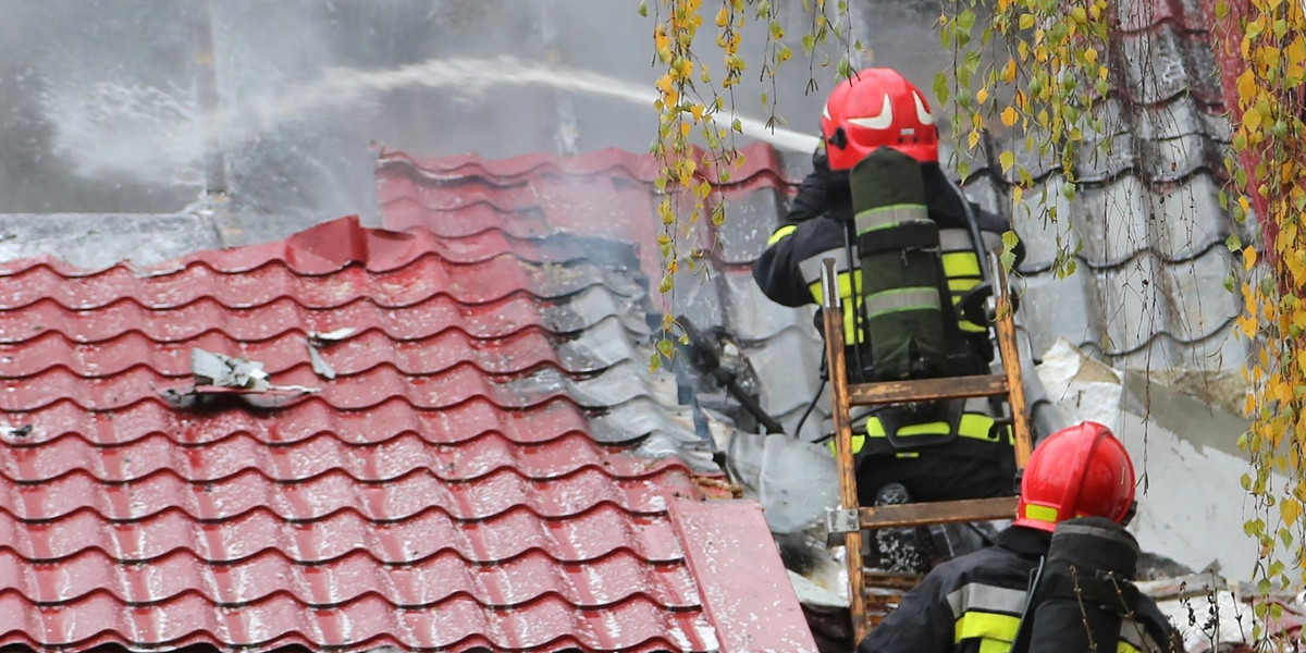 Tragiczny pożar w Malborku. Nie żyją trzy osoby