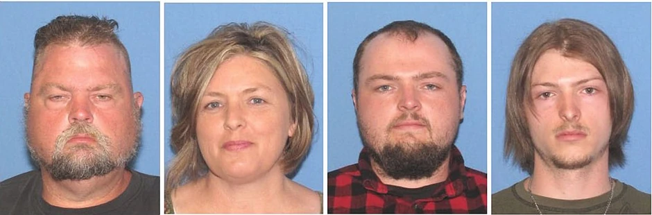 Džordž Bili Vagner III, Anđela Vagner i njihova dva sina Džordž IV i Edvard Džejk Vagner