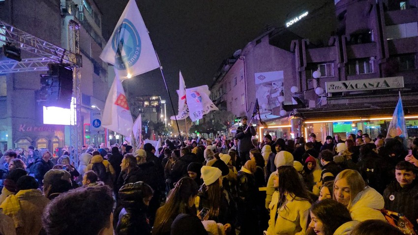 Protest u Novom Pazaru