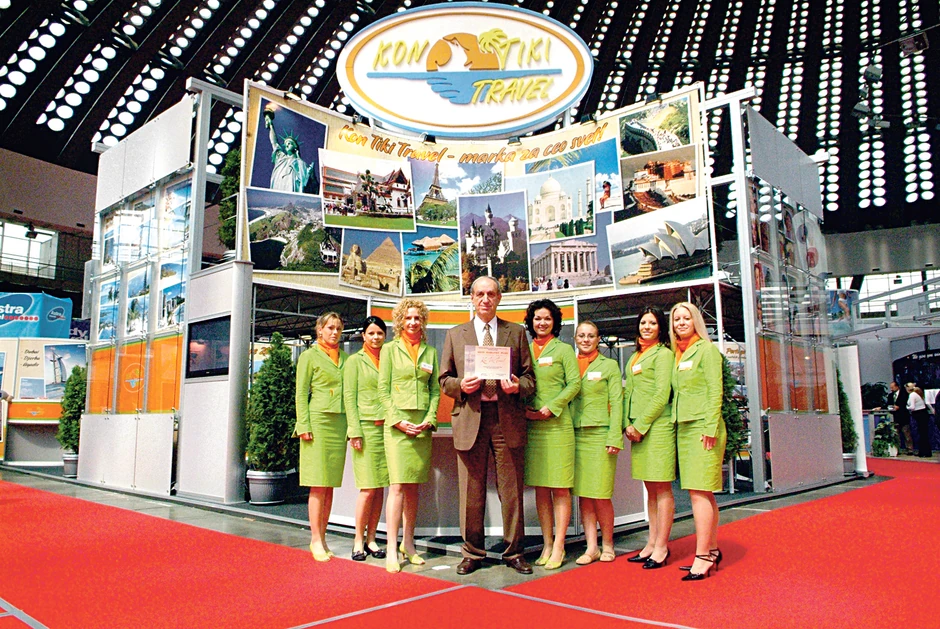 Bio je jedan od osnivača i zaštitni znak turističke agencije "Kontiki"