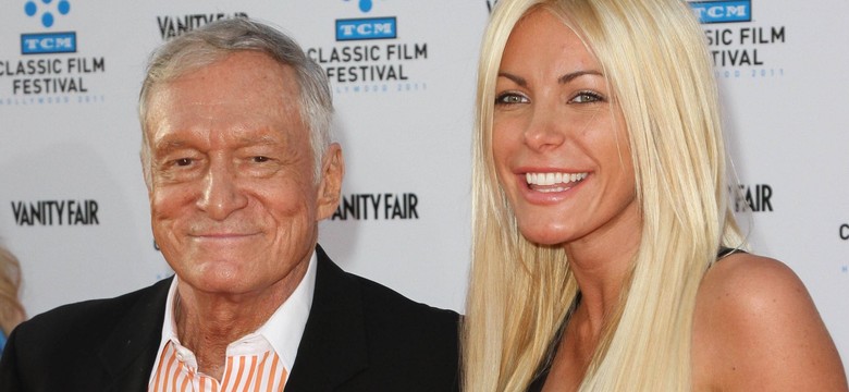 Hugh Heffner poślubił młodszą o 60 lat Crystal Harris