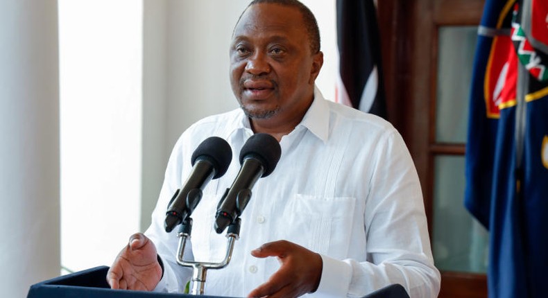 File image of President Uhuru Kenyatta