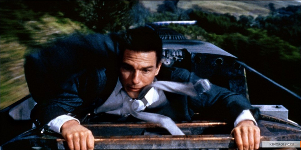 Tom Cruise w filmie "Mission: Impossible"