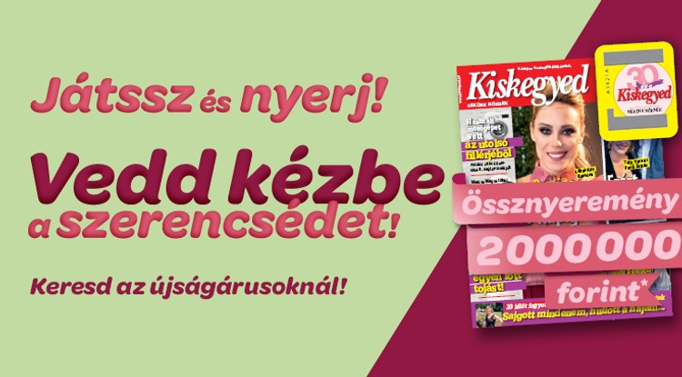 Játssz a Kiskegyeddel és nyerj! Vedd kézbe a szerencsédet!  Fotó: Ringier