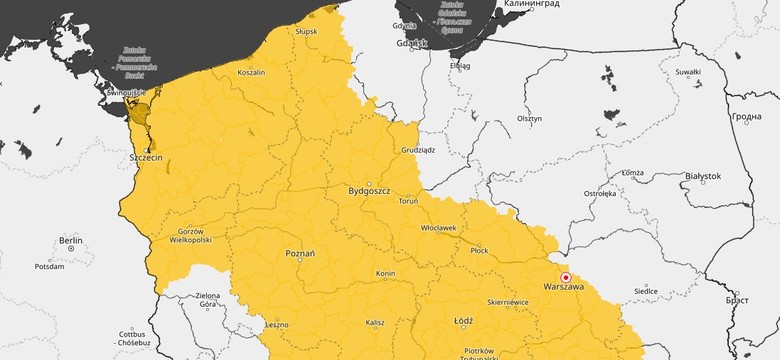 Naciąga gwałtowne załamanie pogody. Alerty IMGW dla prawie całej Polski