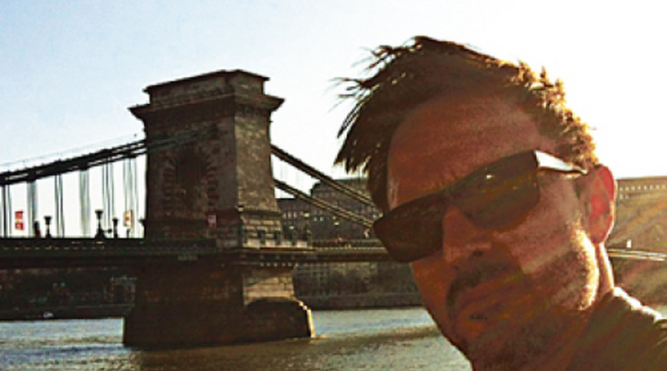 David Arquette végigpózolta Budapestet