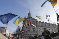 Euromajdan Ukraina Kijów Unia Europejska