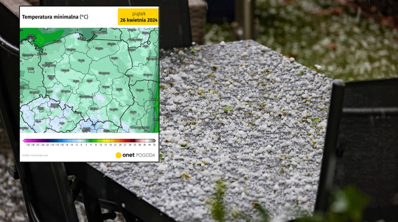 Fatalne prognozy pogody na czwartek. Będzie zimno, mokro i możliwe są burze (mapa: meteologix.com)