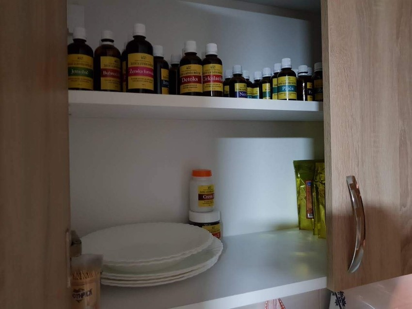 Fotografija iz centra koju je Slavčo poslao Biljani Jovanović