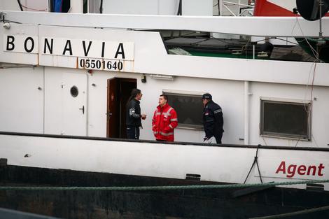 Aleksandar sa Vladimirom na brodu
