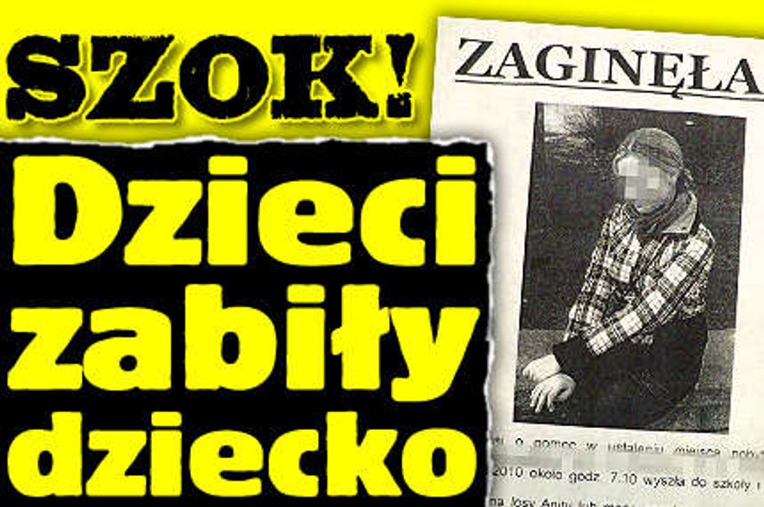 Szok! Dzieci zamordowały dziecko