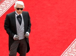 Karl Lagerfeld 'chodzącą marką'