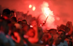 PZPN doniósł na kiboli do prokuratury. Chodzi o wystrzelenie rac w trakcie finału Pucharu Polski