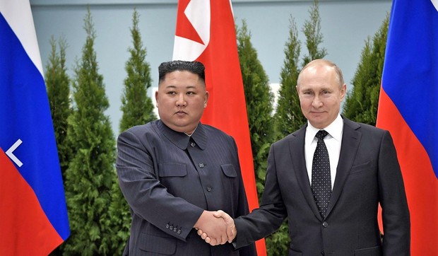 Kim Džong Un i Vladimir Putin