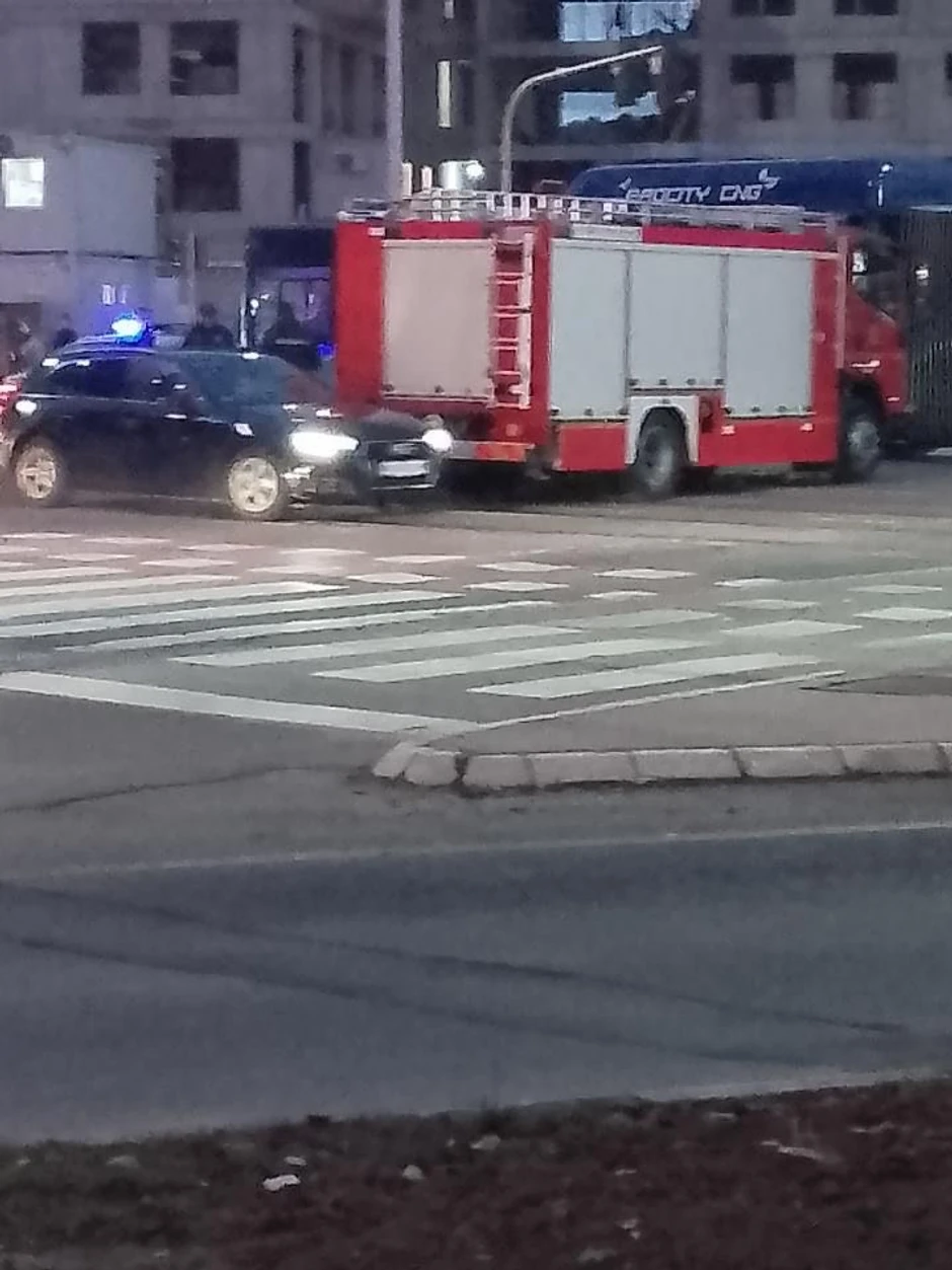 Saobraćajna nesreća na Novom Beogradu