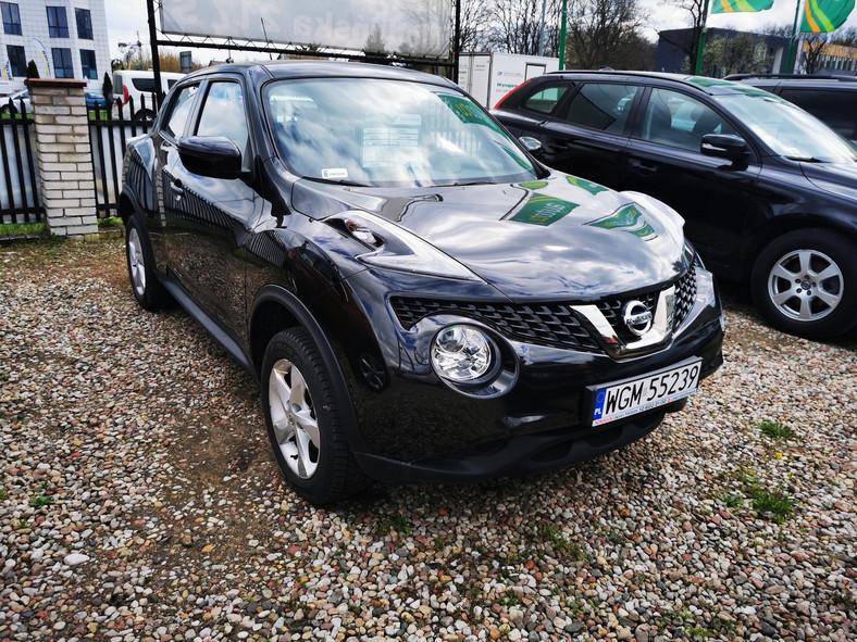 Nissan Juke 1.6/112 KM, 2018 rok za 62 tys. zł