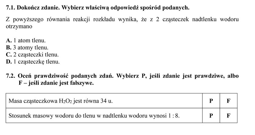 Egzamin gimnazjalny 2016: Część przyrodnicza pytania i odpowiedzi 