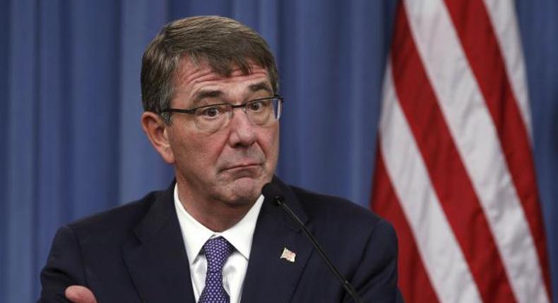 U.S. defense chief-Ash Carter