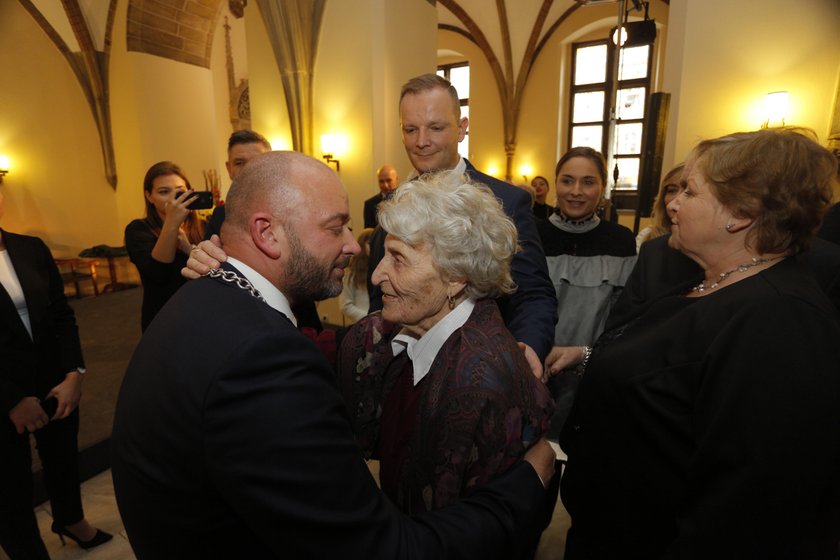 Prezydent i ukochana babcia