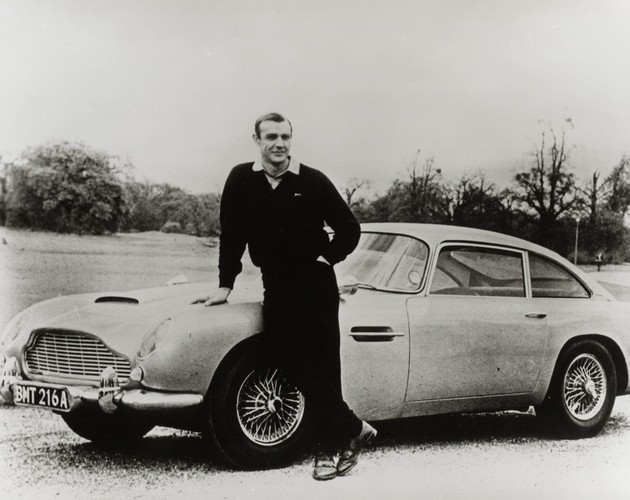 Aston Martin DB5 i Sean Connery