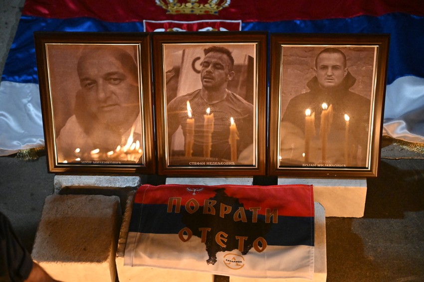 Ubijeni Srbi u Banjskoj sahranjeni su juče