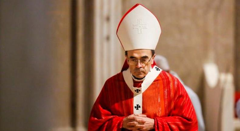 Police question French cardinal over paedophile priest