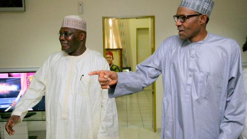 The two leading candidates in the 2019 Presidential election, President Muhammadu Buhari and Atiku Abubakar