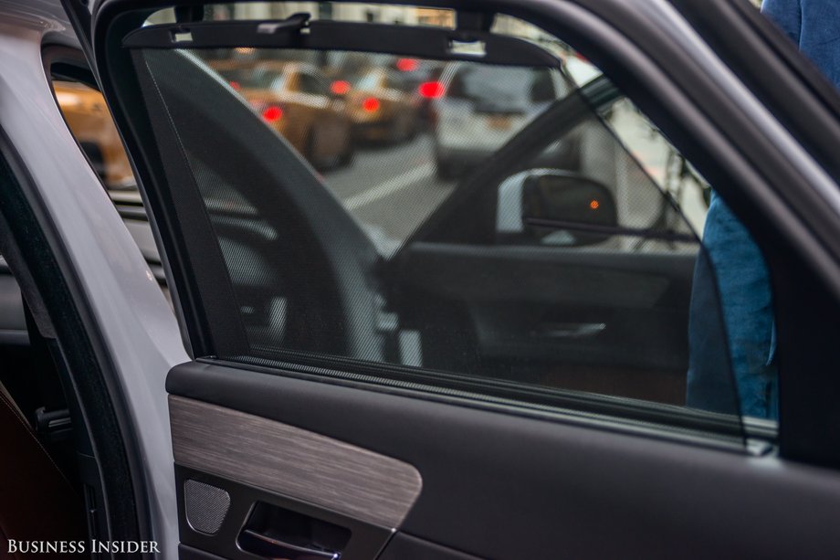 They also get three retractable sun-blinds. Two manually operated ones on the side and an electrically operated blind for the rear glass.