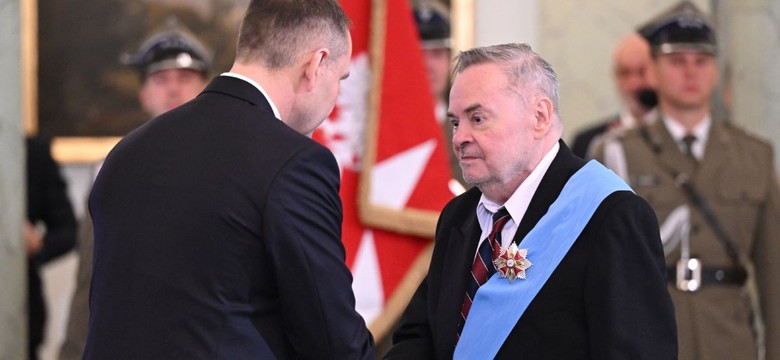 Prezydent przyznał najwyższe polskie odznaczenia. Poczobut i Łysiak z Orderami Orła Białego
