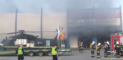 Groźny pożar w Kielcach!